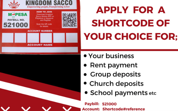 Kingdom Sacco Paybill Number, Loan Products, and Contacts