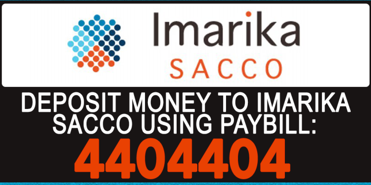 Imarika Sacco’s M-Pesa Paybill Number- 4404 404