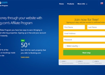 Booking.com Affiliate Program Review