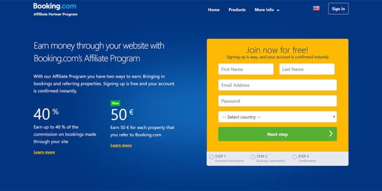 Booking.com Affiliate Program Review