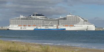 Sailing into Old Doha Port on MSC World Europa: Witness the Excitement of FIFA World Cup 2022!(#001)