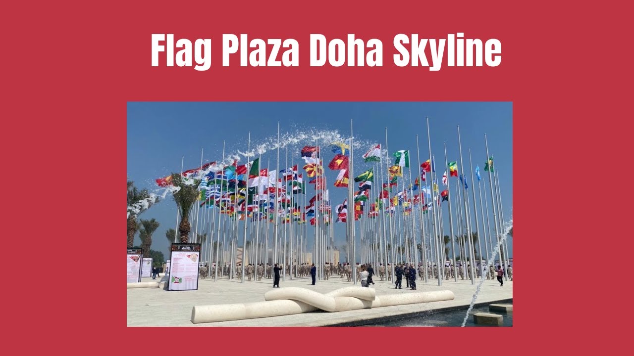 Flag Plaza Doha Skyline: Captivating Views from Old Doha Port (#032)