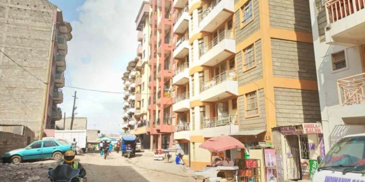 Imara Daima is a middle-class neighborhood in Nairobi
