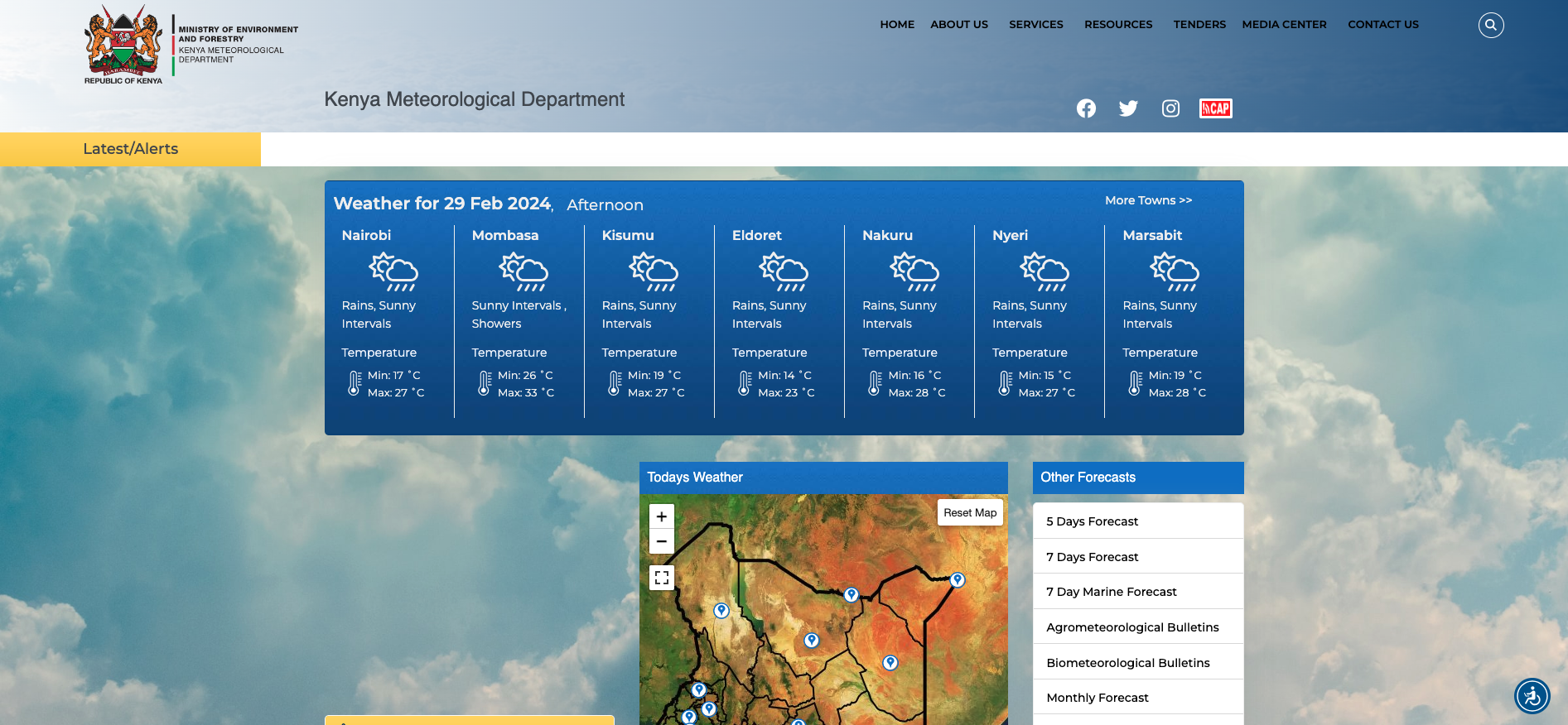 Kenya Meteorological Department.