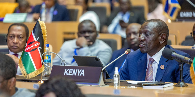 At the AU meeting, Ruto advocates for the founding of the African Economic Summit.