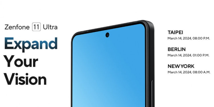 The debut date of the Asus Zenfone 11 Ultra is March 14 2024