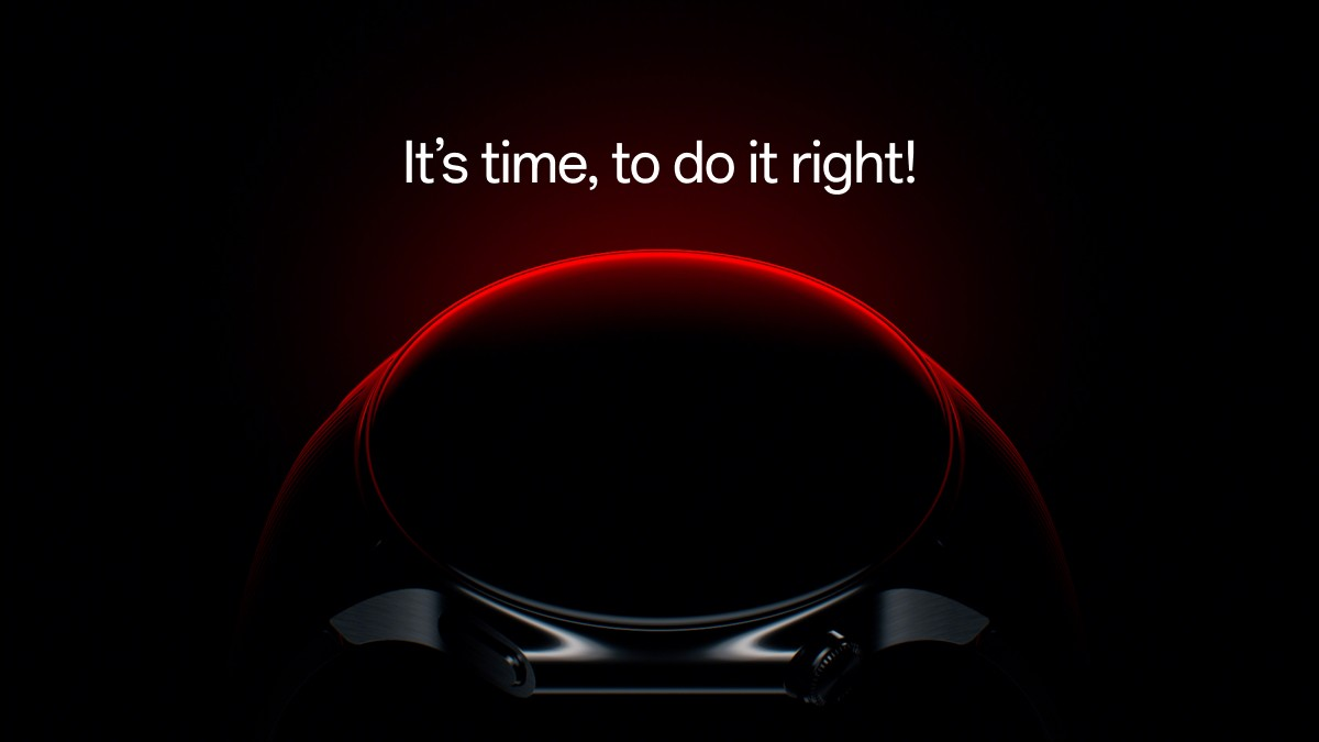OnePlus Watch 2 is expected to debut next week, as hinted earlier.