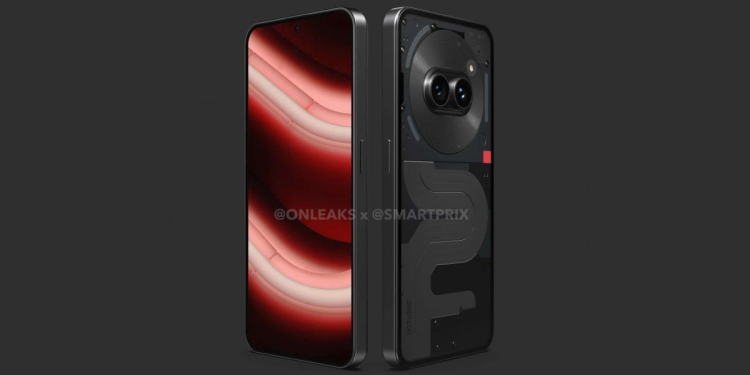 Arriving with the Indian date and price are the new renders of the Nothing Phone (2a).