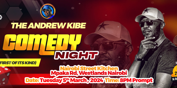 Andrew Kibe a man with 9 lives launches The Andrew Kibe Comedy Night