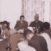 The Minister for Home Afairs, Mr Oginga Odinga, fanked by the Permanent Secretary, Mr Kitili Mwendwa, and Information, Broadcasting and Tourism Permanent Secretary J. N. Oluoch (right), criticises the British press at a media conference on August 27, 1964. In December 1964, Mr Odinga went on to become Kenya’s first Vice- President and, later in the decade, Mr Mwendwa was appointed the first African Chief Justice.