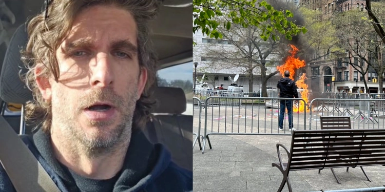 Profile of Maxwell Azzarello: The Man Behind the Self-Immolation Incident at Trump’s Trial