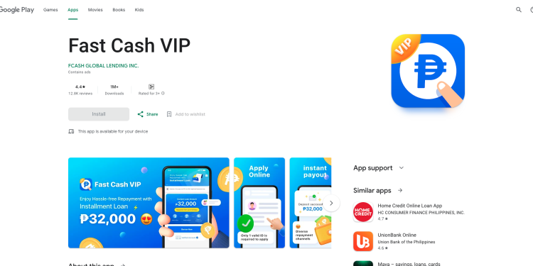 Fast Cash VIP: Streamlined Online Loans for Filipinos