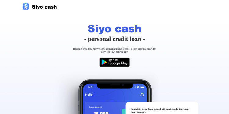 Navigate Your Financial Needs Smoothly with Siyo Cash Loan App