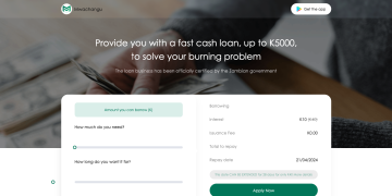 Mwachangu Loans: Fast and Reliable Online Lending in Zambia