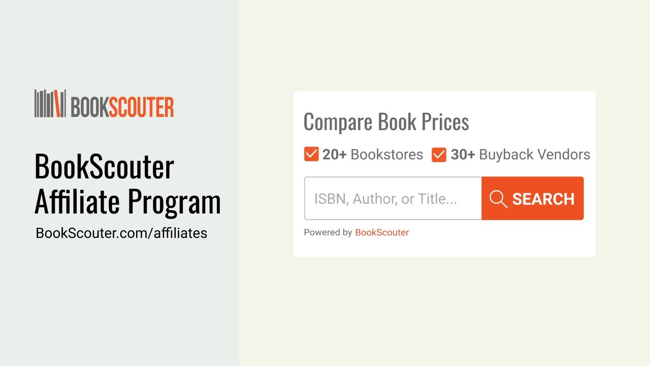 Maximize Your Earnings with BookScouter’s Affiliate Program