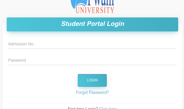 Pwani University Student Portal