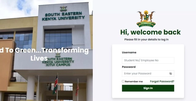 South Eastern Kenya University (SEKU) Student Portal Guide