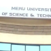 Accredited Courses offered at Meru University of Science and Technology