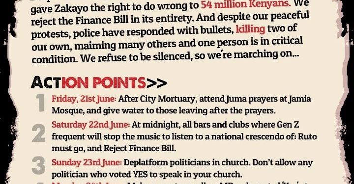 Protests Erupt in Kenya Over Finance Bill 2024