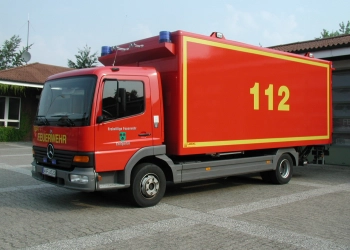 Gerätewagen Logistik 1 der Feuerwehr Ennigerloh.