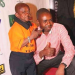 Mzee Likobee with his 'son'