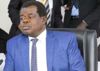 Busia Senator Okiya Omtatah follows the Senate Public Accounts Committee session on March 19, 2024. PHOTO OKIYA OMTATAH