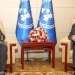 President William Ruto meets UN Secretary-General António Guterres at Addis Ababa, Ethiopia on February 17, 2023. PCS