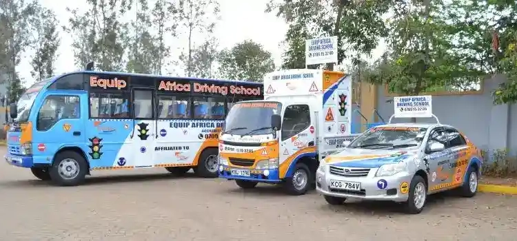 Equip Africa Driving School Courses and Fee Structure