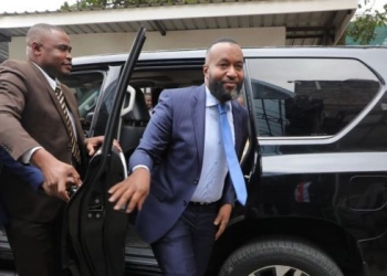 Mining CS Nominee Hassan Joho arrives in Parliament for vetting on Sunday, August 4, 2024. Photo Alinur Mohammed