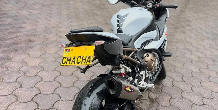 Bob Chacha’s Sh4.3M BMW S1000 RR Motorcycle