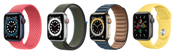The Apple Watch Series 6 Aluminum