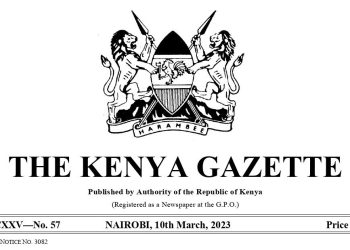 Kenya Gazette Vol. I-No. 1