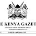 Kenya Gazette Vol. I-No. 1