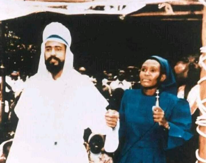 Mary Sinaida Akatsa with Jesus