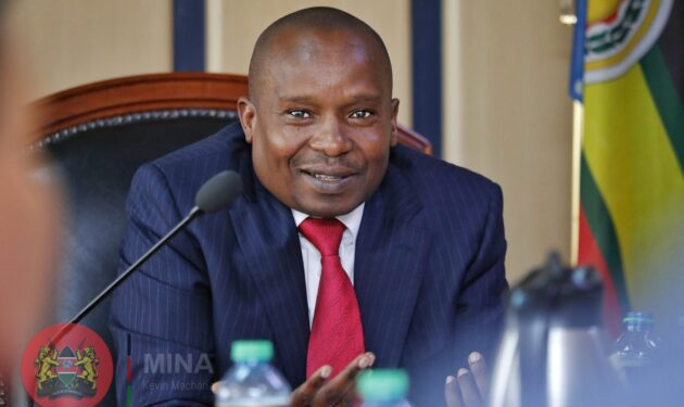Deputy President Kithure Kindiki.