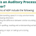 Auditory Processing Disorder (APD)