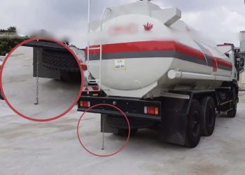 Why Tanker Trucks Have Chains Hanging at the Rear