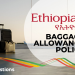 Ethiopian Airlines has the following baggage policies