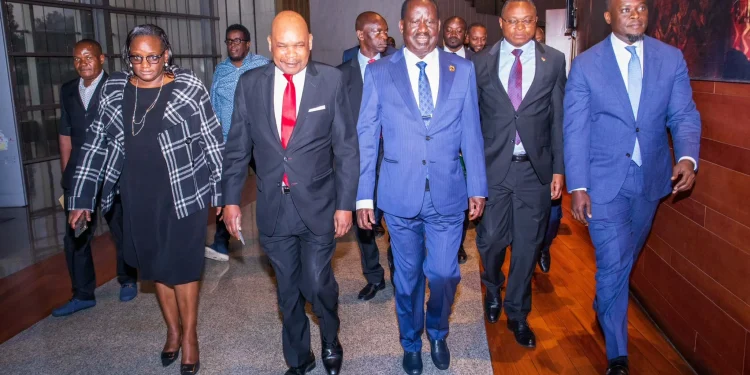 100 MPs Fly to Addis for Raila’s AUC Polls D-Day