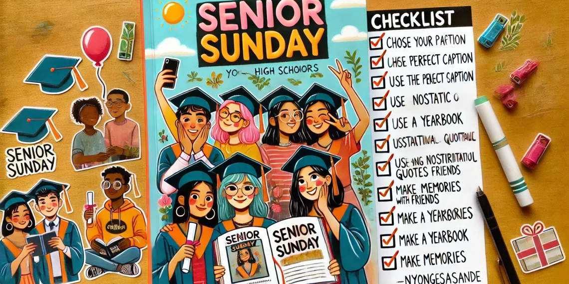 Senior Sundays Unveiled: Captions to Capture Your Final Year