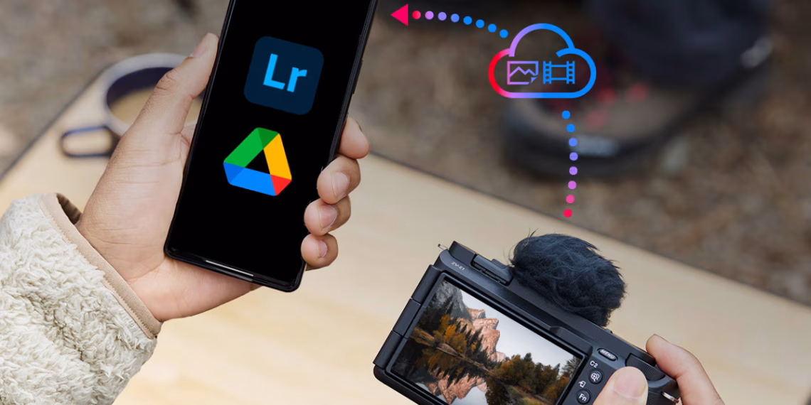 Sony Cameras Can Now Auto-Upload to Google Drive and Adobe Lightroom