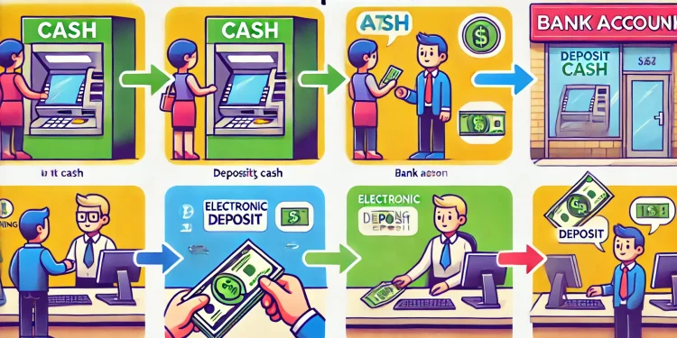 How to Deposit Cash Into Your Bank Account