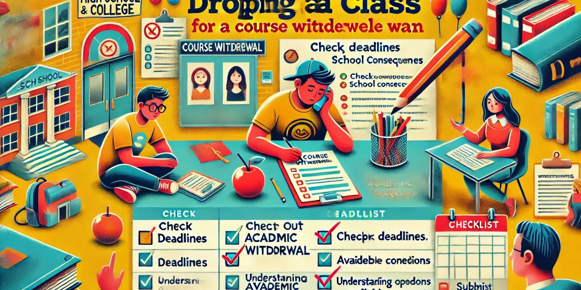 How to Drop a Class