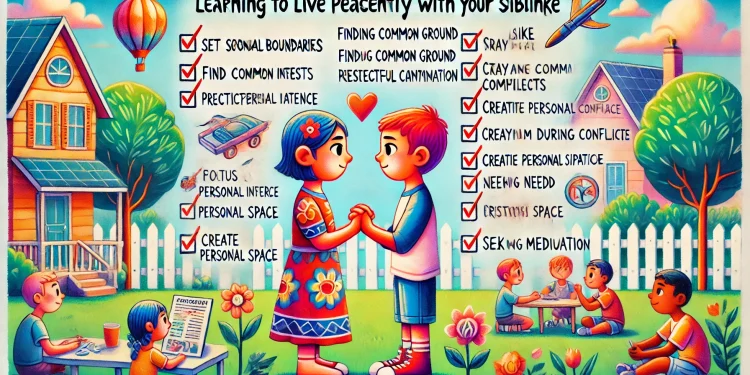 How to Live with a Sibling You Dislike