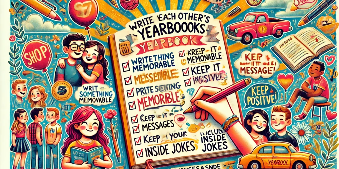 How to Sign a Yearbook