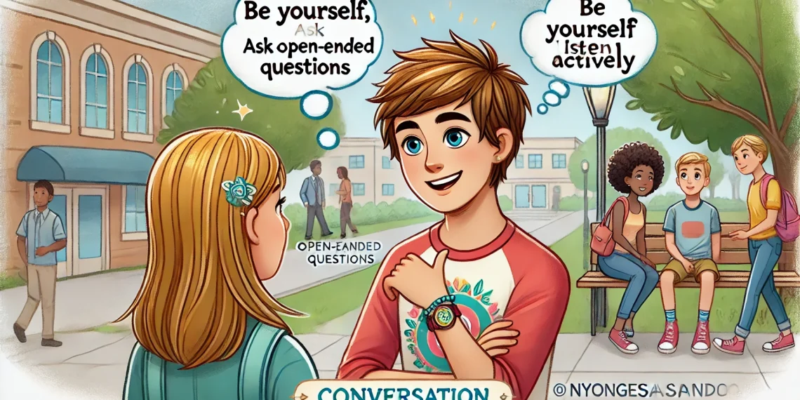 How to Talk to Girls as a Teen Boy