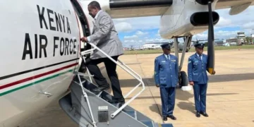 Mudavadi Leaves for Addis Ababa to Lead Last-Minute Campaigns for Raila’s AUC Bid