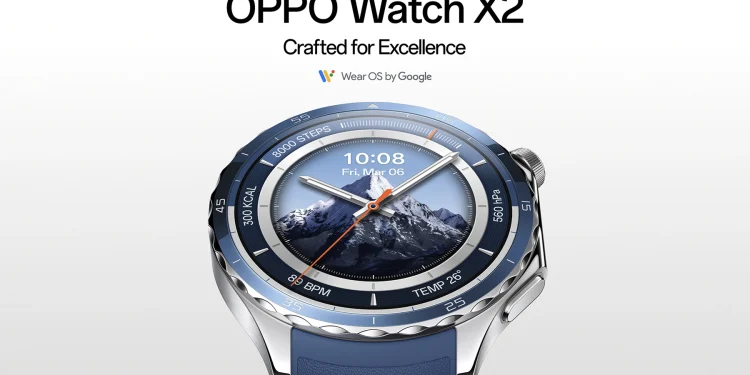 OPPO Introduces the New OPPO Watch X2: A Next-Level Smartwatch with Premium Design, Unmatched Battery Life, and Advanced Health Features