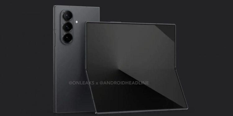 Samsung Galaxy Z Fold7 Renders Leak, Show a Thinner and Wider Foldable