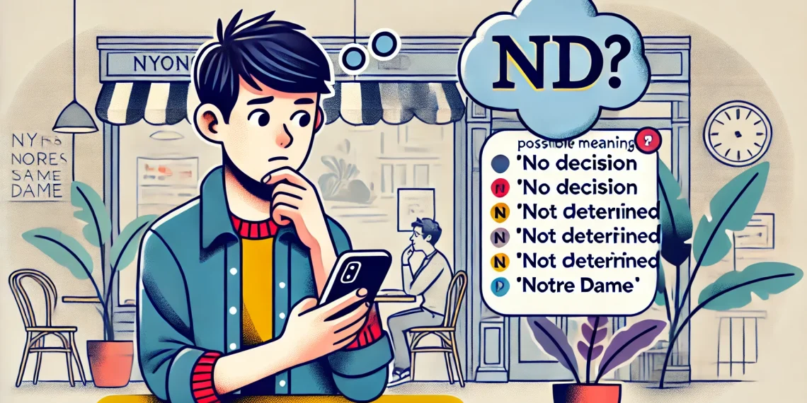 What Does “ND” Mean? (Plus, When & How to Use It)
